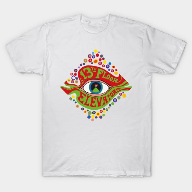 13th Floor Elevators T-Shirt by ProductX